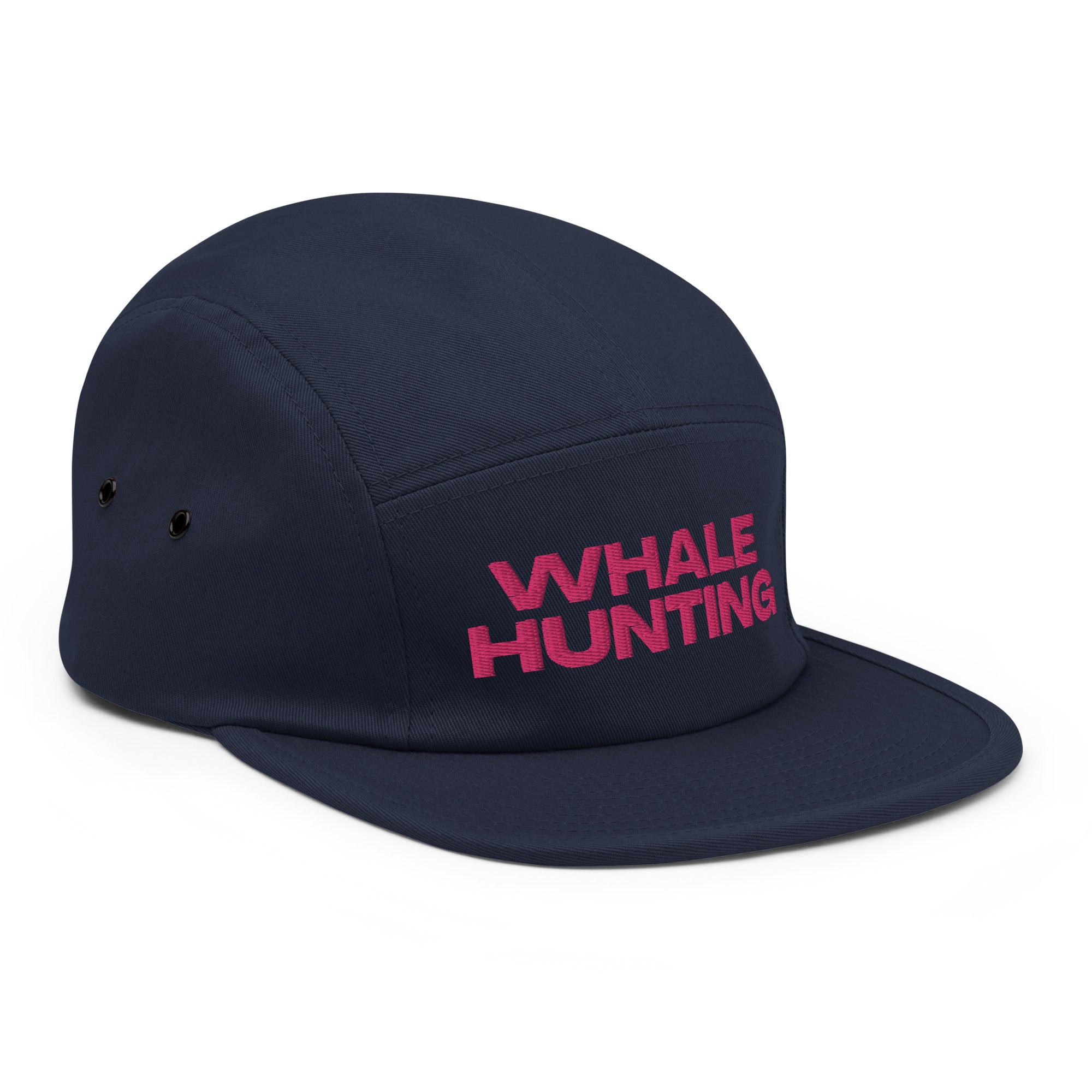 Whale Hunting Logo Five Panel Cap