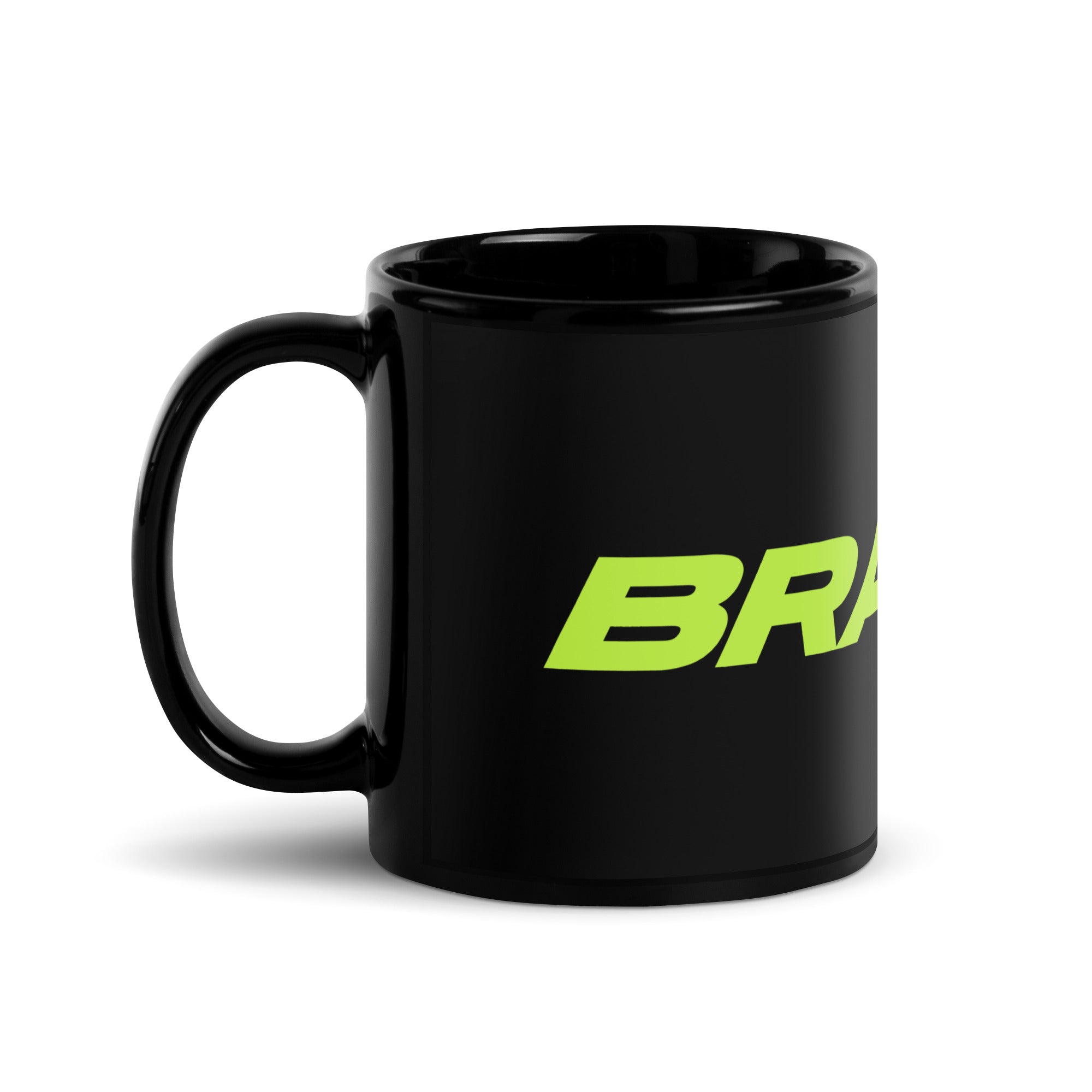 Brazen Logo Black Mug