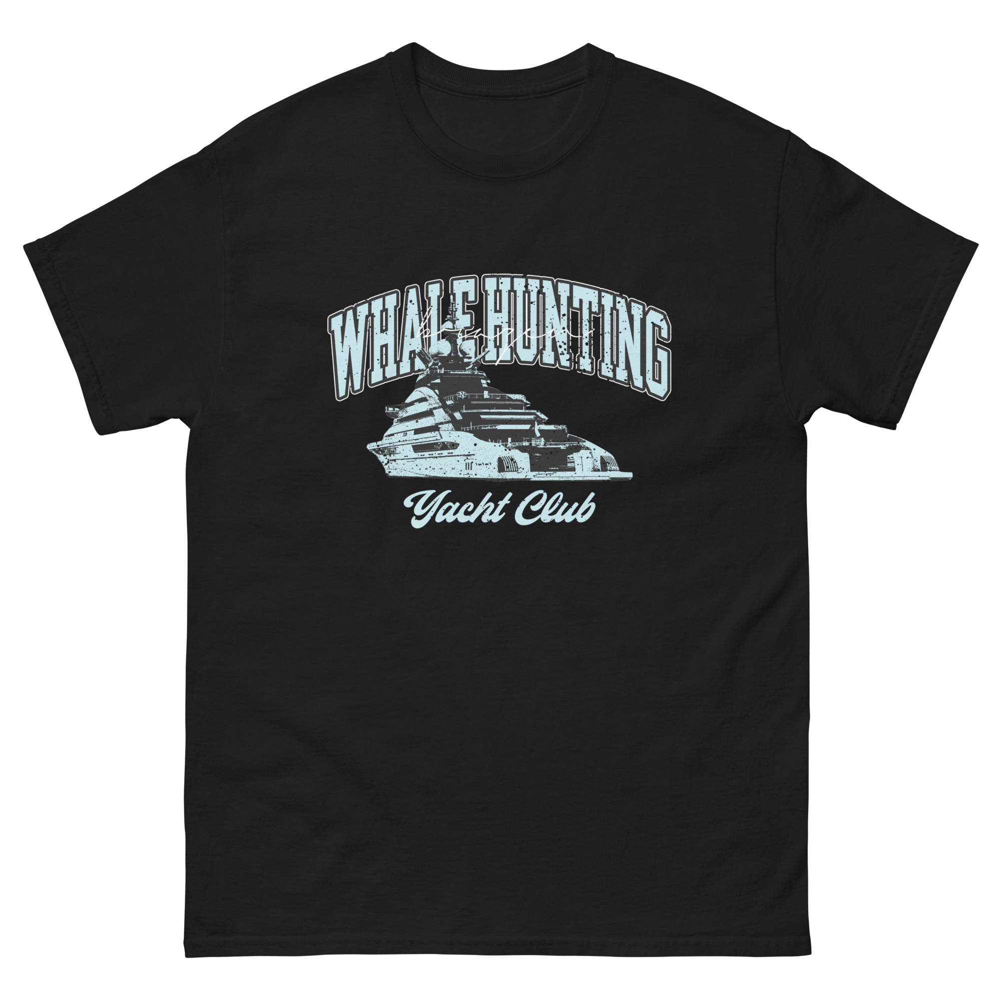 Whale Hunting Yacht Club Bootleg Tee